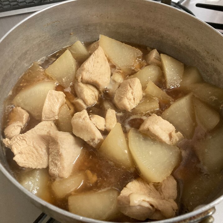 鶏肉と大根のトロトロ煮物